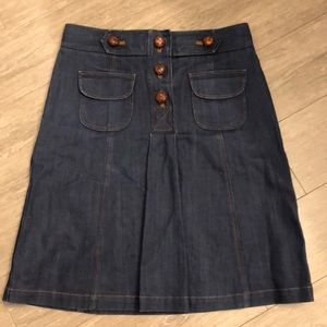 Tibi denim skirt